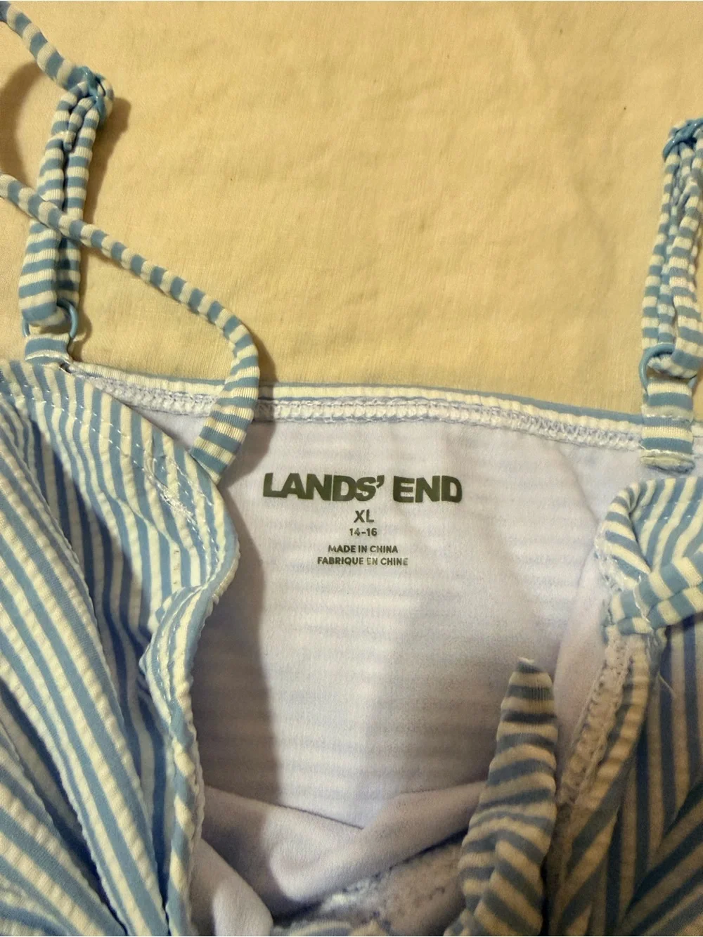 Lands End striped one